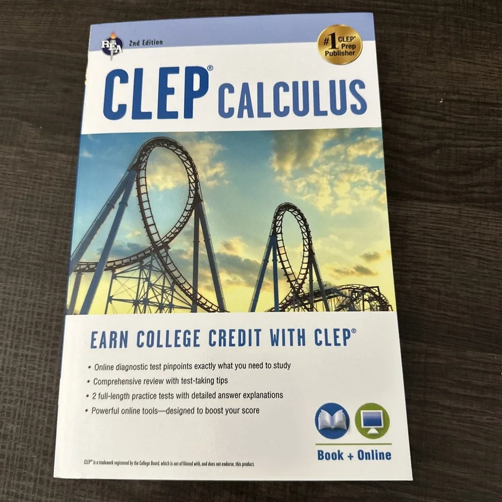 CLEP Calculus Book + Online (CLEP Test Preparation) by Gregory Hill